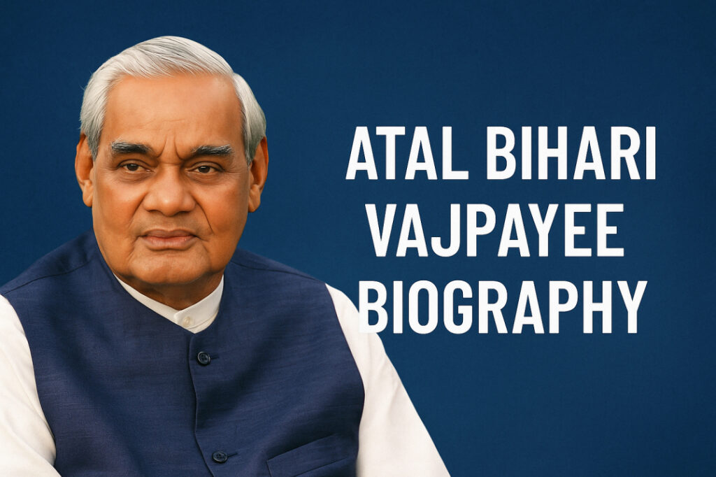 Atal Bihari Vajpayee Biography