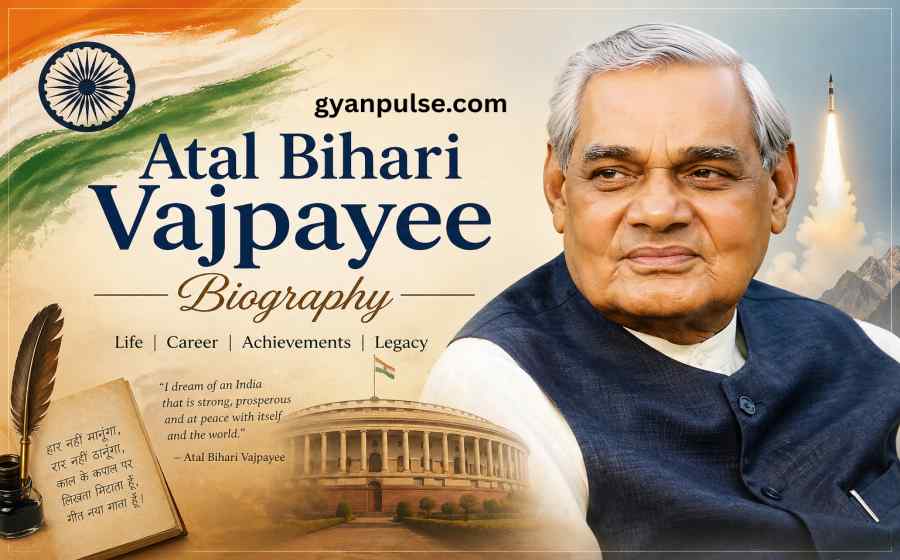 Atal Bihari Vajpayee Biography - Life, Career, Achievements and Legacy of 10th Prime Minister of India