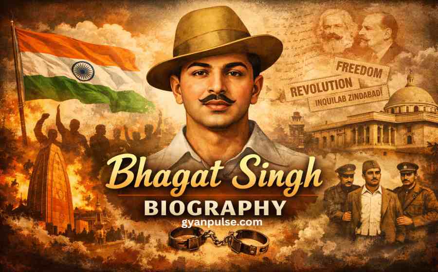 Bhagat Singh Biography - Life, Freedom Struggle, and Legacy of a revolutionary hero