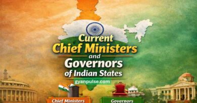 Current Chief Ministers and Governors of Indian States