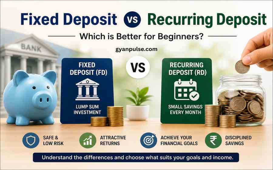 Fixed Deposit vs Recurring Deposit - Which is Better for Beginners?