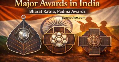 Major Awards in India - Bharat Ratna, Padma Awards, Gallantry awards