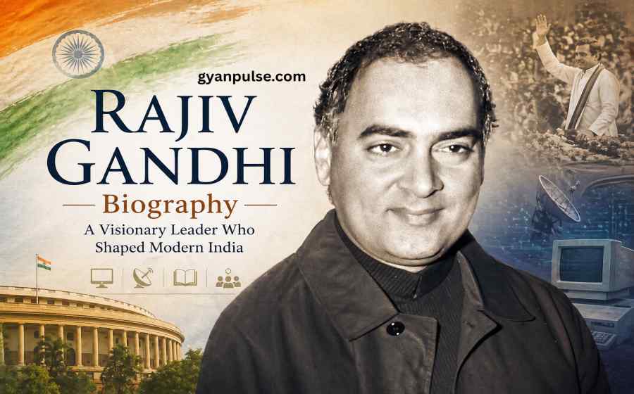 Rajiv Gandhi Biography - Early Life, Political Career, Assassination and Legacy of 6th Prime Minister of India