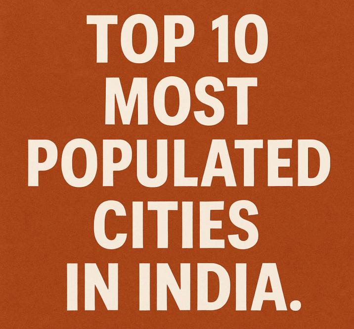 Top 10 Most Populated Cities in India