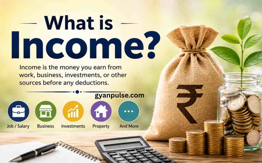 What is Income? Meaning, Types of Income You must Know