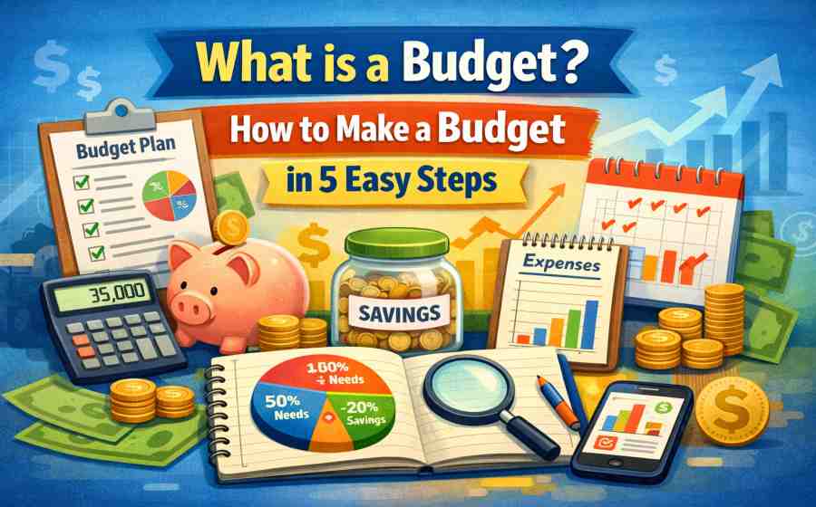 What is a Budget? How to Make a budget in 5 Easy steps