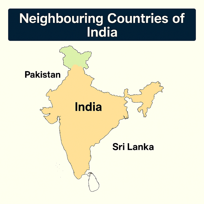 India map border