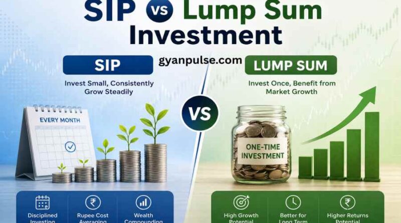 SIP vs Lump Sum Investment - Which Strategy is Better for You? Difference Between SIP and Lumpsum