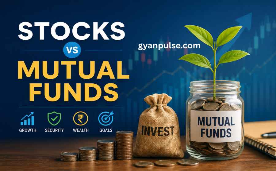 Stocks vs Mutual Funds - Key Differences, Better Option for Investment