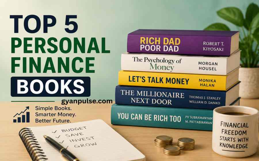Top 5 Personal Finance Books in Simple Language for Beginners