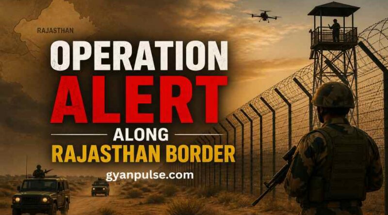 BSF launches Operation Alert along Rajasthan border to boost safety before Independence Day 2025