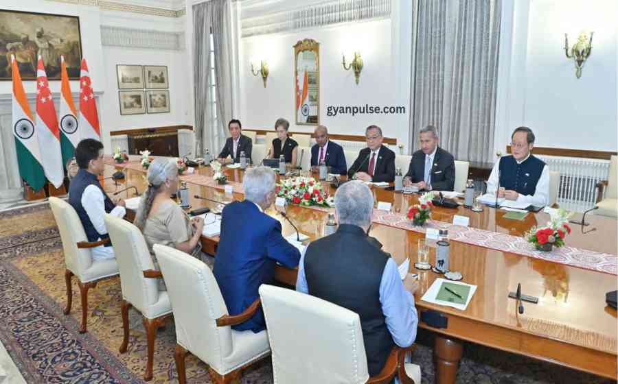 India and Singapore Strengthen Ties at 3rd Ministerial Roundtable in New Delhi
