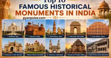 Top 10 Famous Historical Monuments in India - Heritage and History