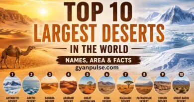 Top 10 Largest Deserts in the World - Names, Area and Facts