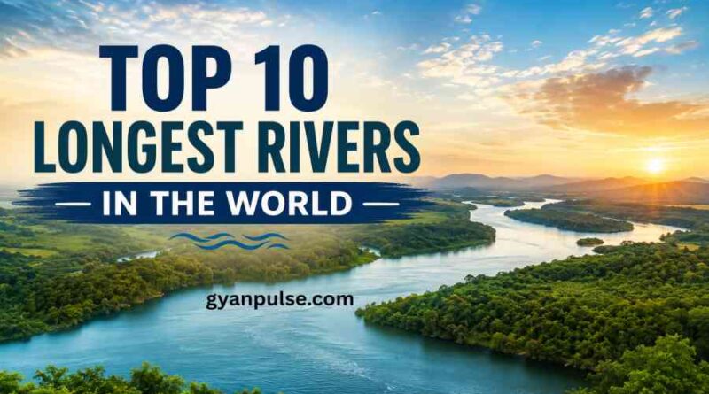 Top 10 Longest Rivers in the World, Facts with Name