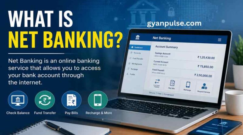 What is Net Banking? Steps, Benefits and Safety Tips