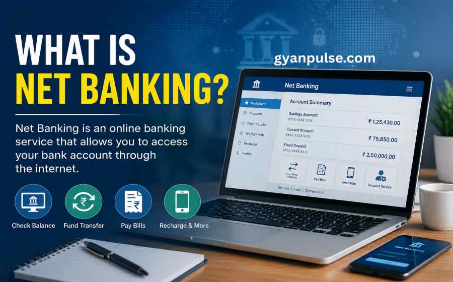 What is Net Banking? Steps, Benefits and Safety Tips