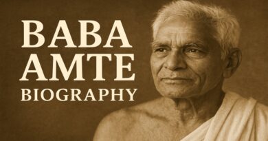 Baba Amte Biography