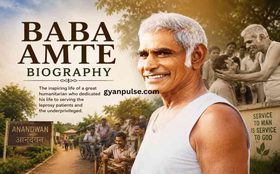 Baba Amte Biography - Life, Social Work and Inspiring Journey
