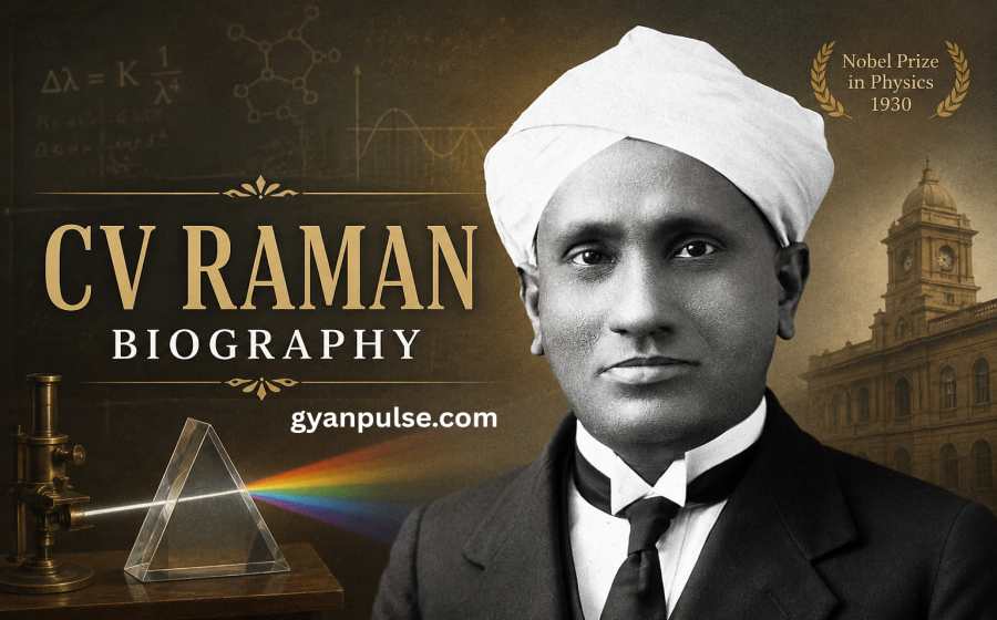 CV Raman Biography - Nobel Prize Winner and Discoverer of Raman Effect