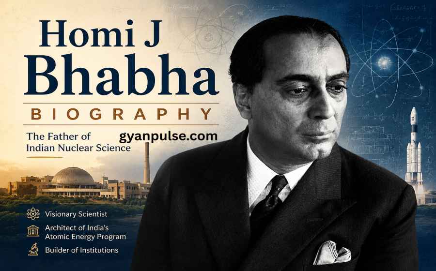 Homi J Bhabha Biography - Father of Indian Nuclear Science and Legacy