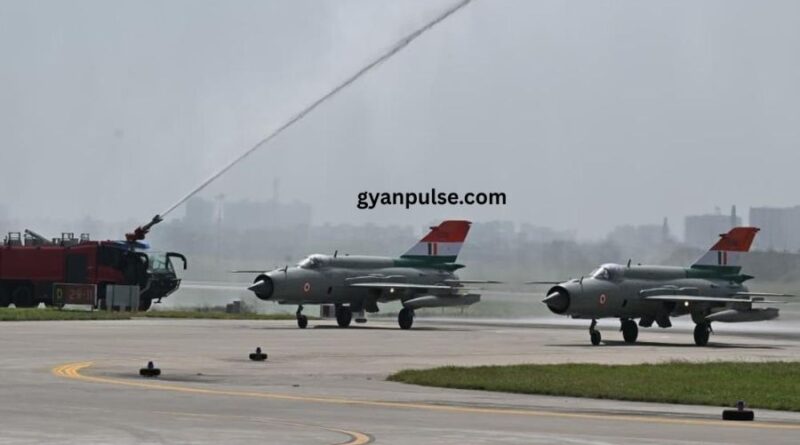 Iconic MiG21 Fighter Jets Retires by Indian AirForce After 62 years