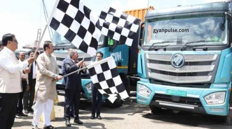 India Launches First Electric Heavy Truck Fleet for Green Transport