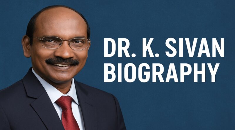 K Sivan Biography
