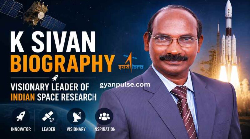 K Sivan Biography - Visionary Leader of Indian Space Research