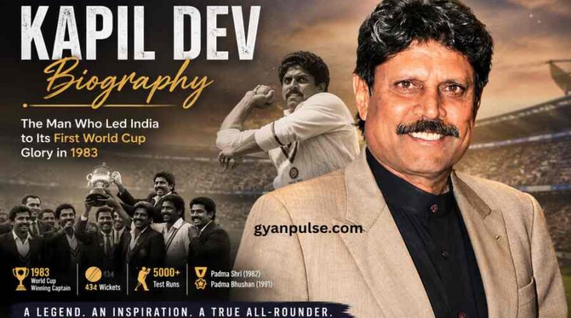Kapil Dev Biography - Cricket Legend, Achievements and Net Worth