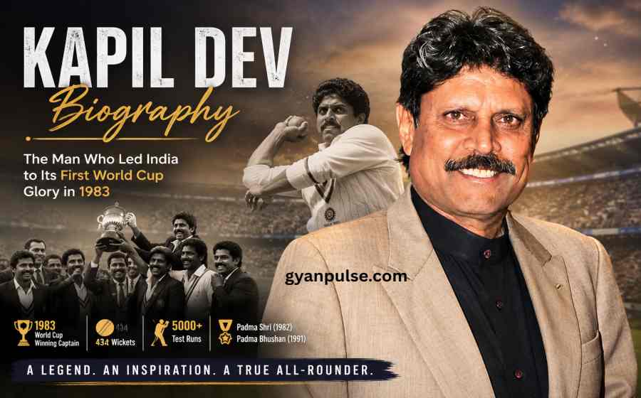 Kapil Dev Biography - Cricket Legend, Achievements and Net Worth