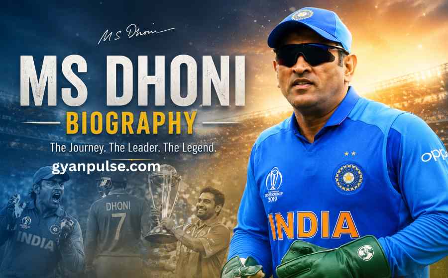 MS Dhoni Biography - The Journey of India's Most Successful Cricket Captain