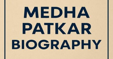 Medha Patkar Biography