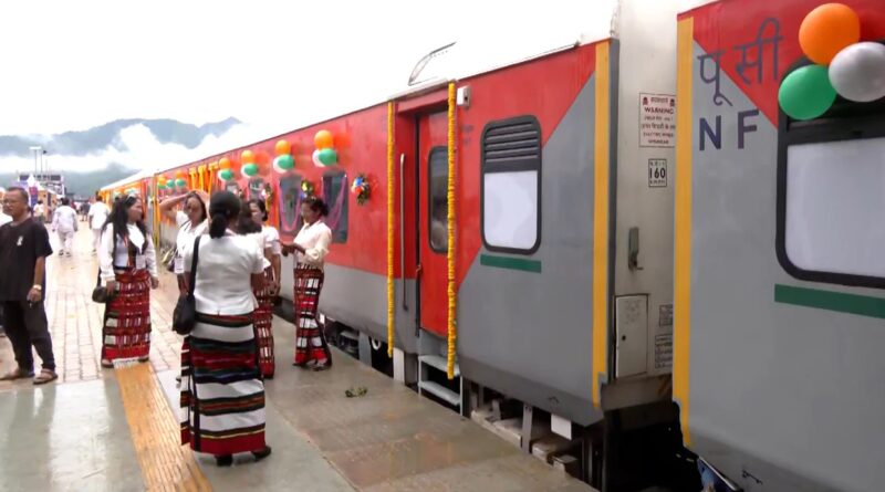 Mizorams First Railway Line