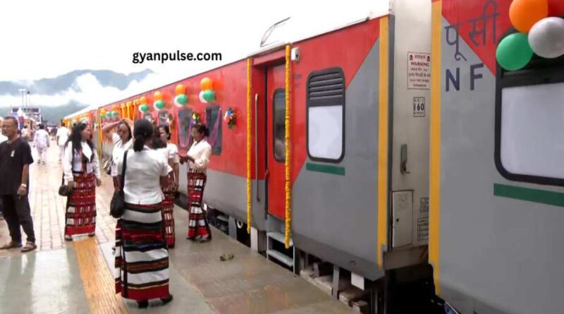Mizorams First Railway Line inaugurated in 2025 by Prime Minister Narendra Modi