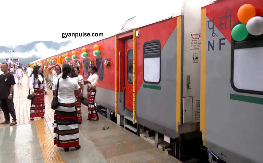 Mizorams First Railway Line inaugurated in 2025 by Prime Minister Narendra Modi