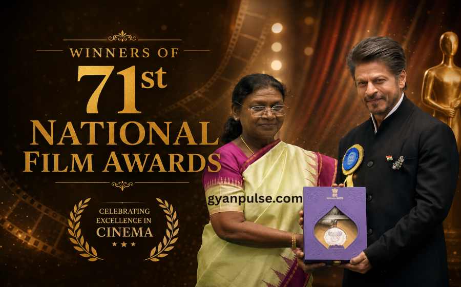 President Droupadi Murmu honored the Winners of 71st National Film Awards at the Awards Ceremony, Mohanlal, Shah Rukh Khan