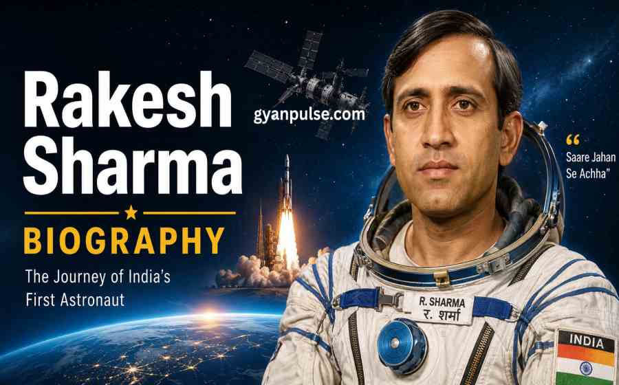 Rakesh Sharma Biography - First Indian in Space and His Inspiring Life Journey