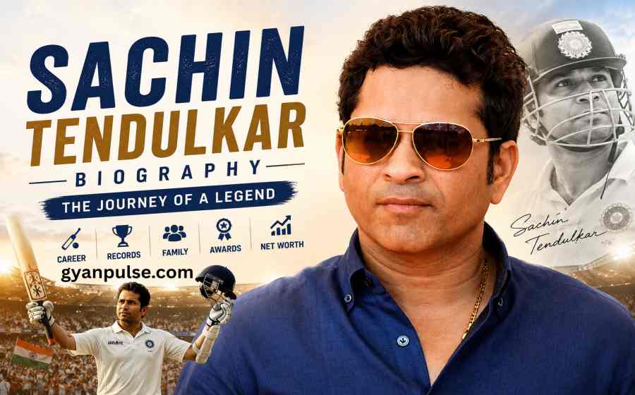 Sachin Tendulkar Biography - Age, Career, Records, Family and Net Worth