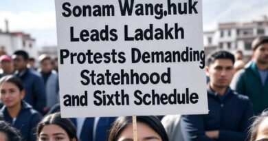 Sonam Wangchuk Leads Ladakh Protests