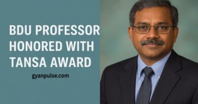BDU Professor Honored with TANSA Award in Environmental Science