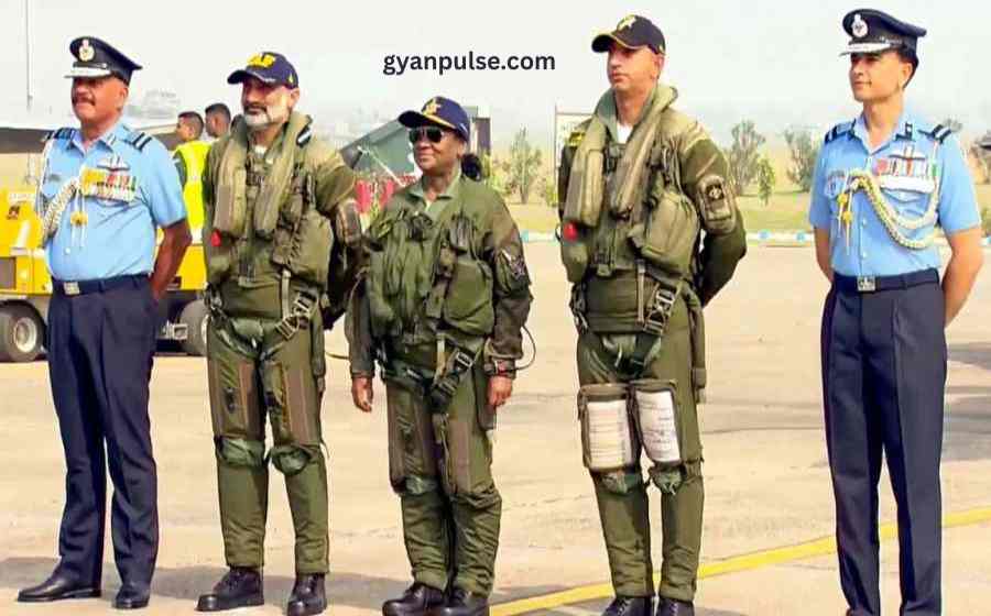 President Droupadi Murmu Takes Historic Rafale Ride at Ambala Air Base