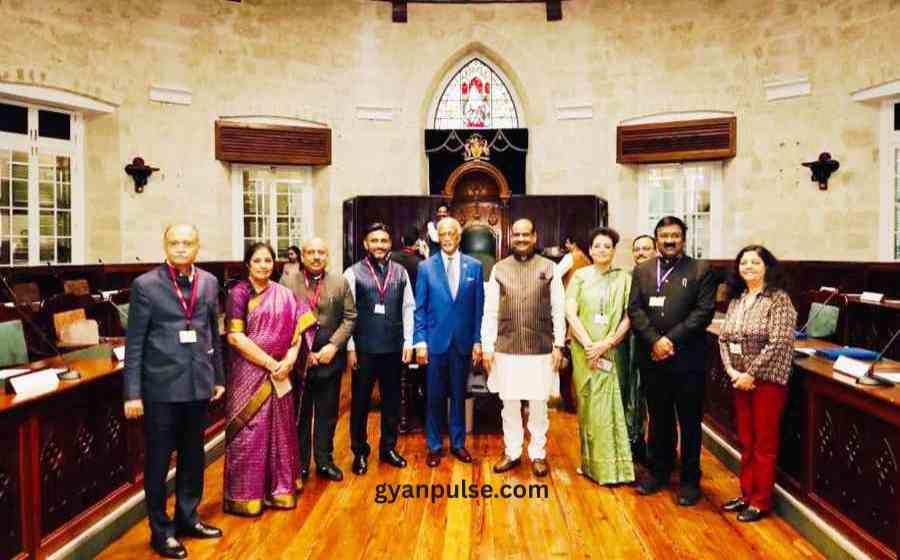 Speaker of Lok Sabha Om Birla visited Barbados Parliament