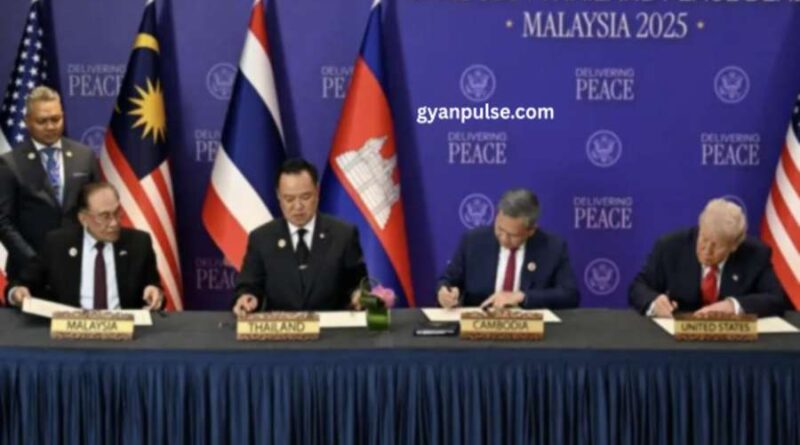 Thailand and Cambodia Sign KL Peace Accord in Malaysia, Brokered by Donald Trump