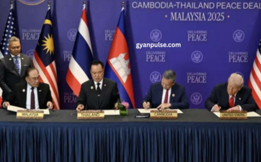 Thailand and Cambodia Sign KL Peace Accord in Malaysia, Brokered by Donald Trump