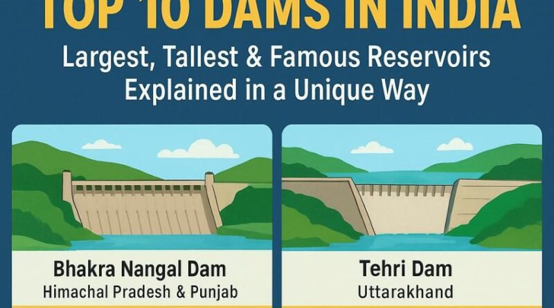 Top 10 Dams in India