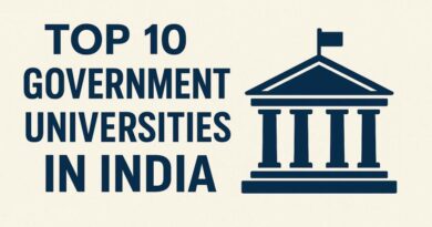 Top 10 Government Universities in India