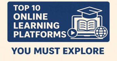 Top 10 Online Learning Platforms You Must Explore in 2025