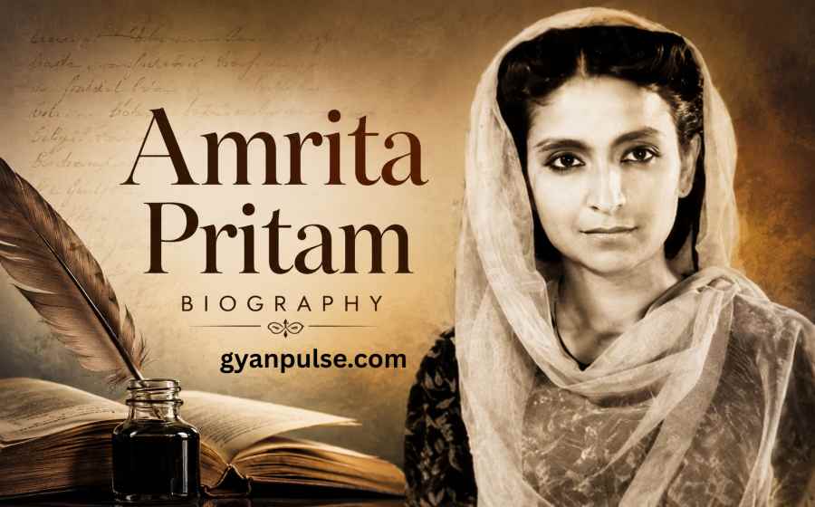 Amrita Pritam Biography - Life, Literature, Struggles and Legacy of the Punjabi Literary Icon