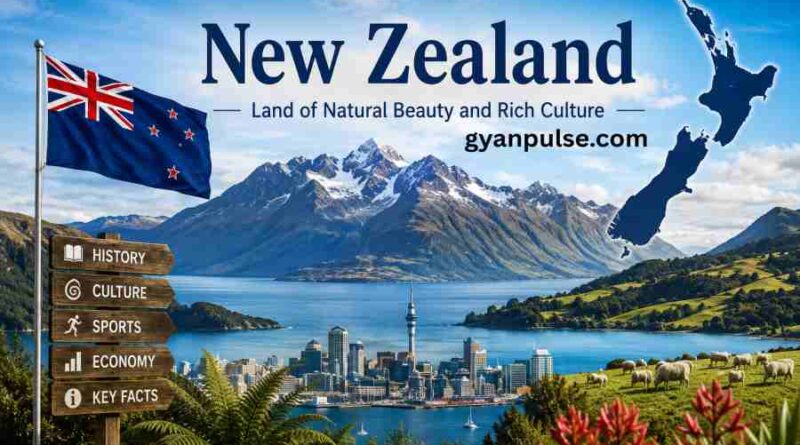 New Zealand - Geography, History, Tourist Places, Culture and Global Identity